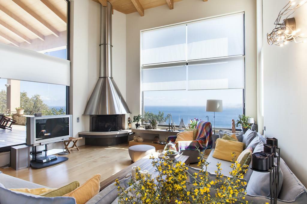 Villa Vollard With Amazing View Pool Heraclión Interior foto