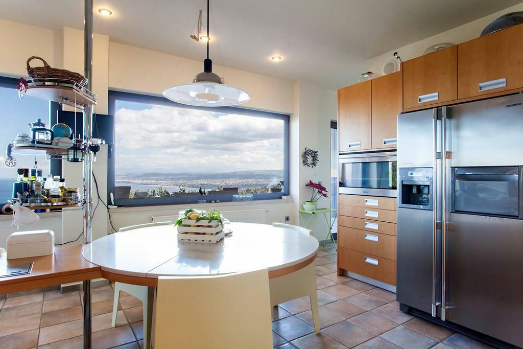 Villa Vollard With Amazing View Pool Heraclión Interior foto