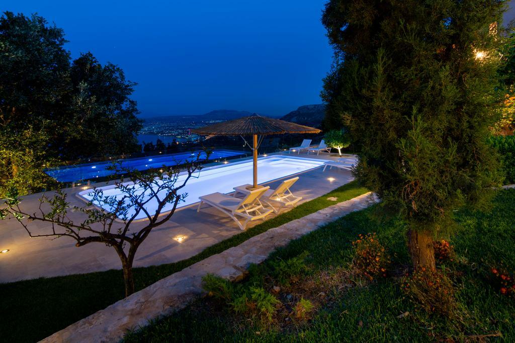 Villa Vollard With Amazing View Pool Heraclión Facilidades foto